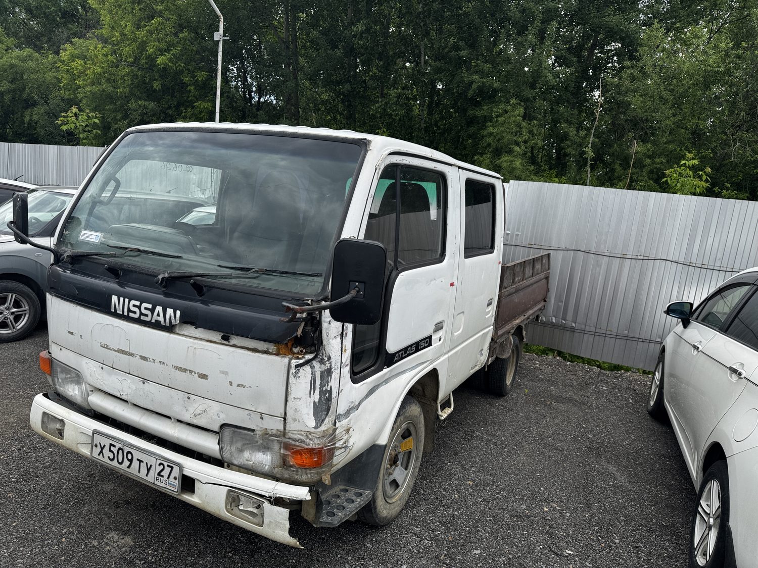 Автомобиль марки "NISSAN ATLAS" грз Х509ТУ27, 1992 г.в.,номер рамы P4F23004623