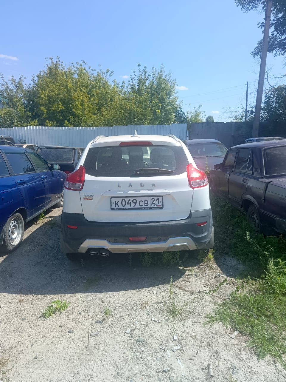 ТС "LADA XRAY" с государственным регистрационным знаком К 049 СВ 21 РУС VIN XTA…