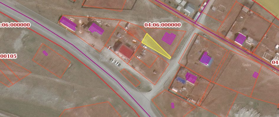 Земельный участок с кадастровым номером 04:06:100107:391