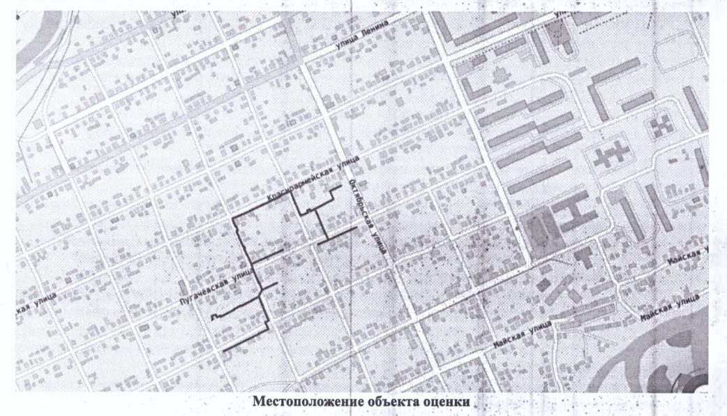 Надземный газопровод, протяженность 997 м, кадастровый номер 74:10:0000000:2757